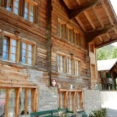 公寓 Chalet Kreuz, Fewo Iii Saxeten